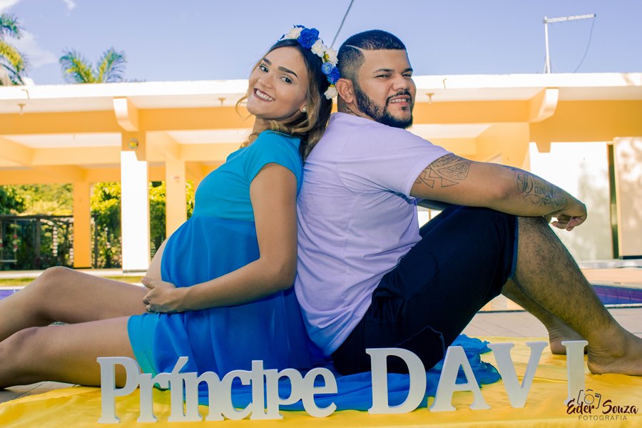 Ensaio de Grávida de Camilly