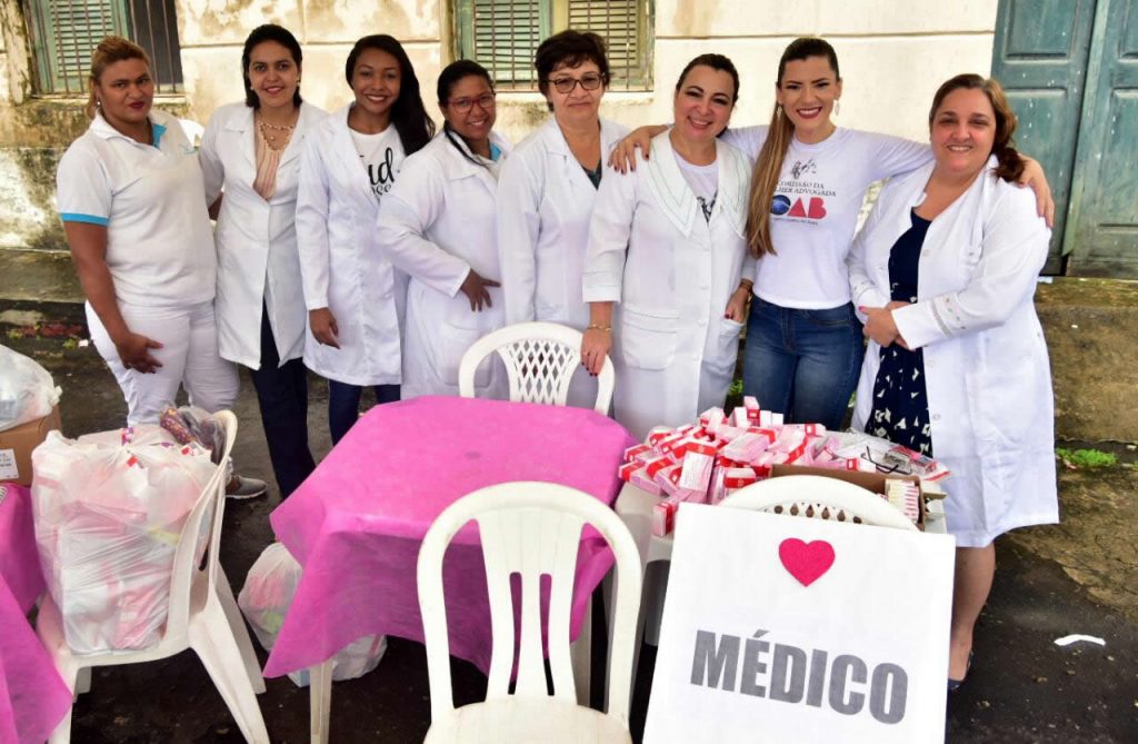 AÇÃO SOCIAL EM COMEMORAÇÃO AO DIA DA MULHER REALIZADA PELA SUBSEÇÃO DA OAB DE SANTA ISABEL DO  PARÁ COM O APOIO DA COMISSÃO DA MULHER ADVOGADA