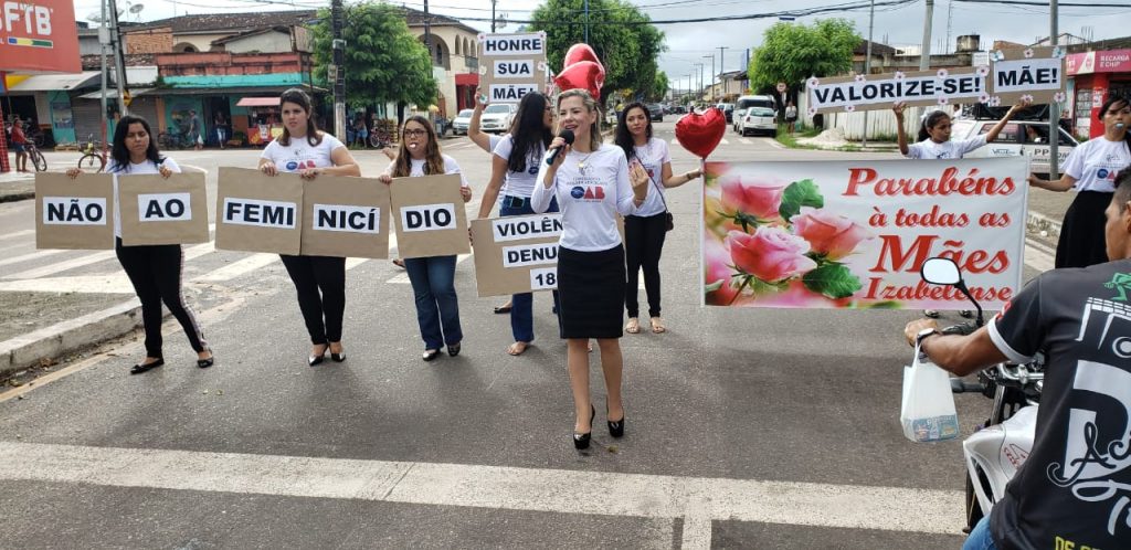 Homenagem da subseção da OAB Santa Izabel do Pará ao dia das mães