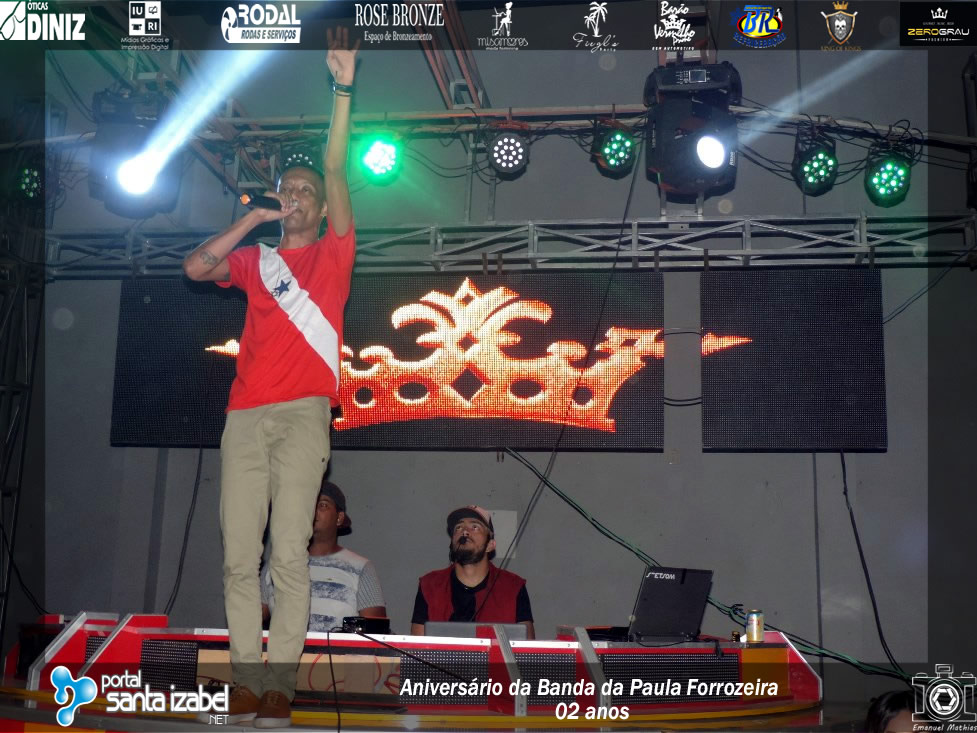 Aniversário da Banda da Paula Forrozeira- 02 anos ( Parte 02)