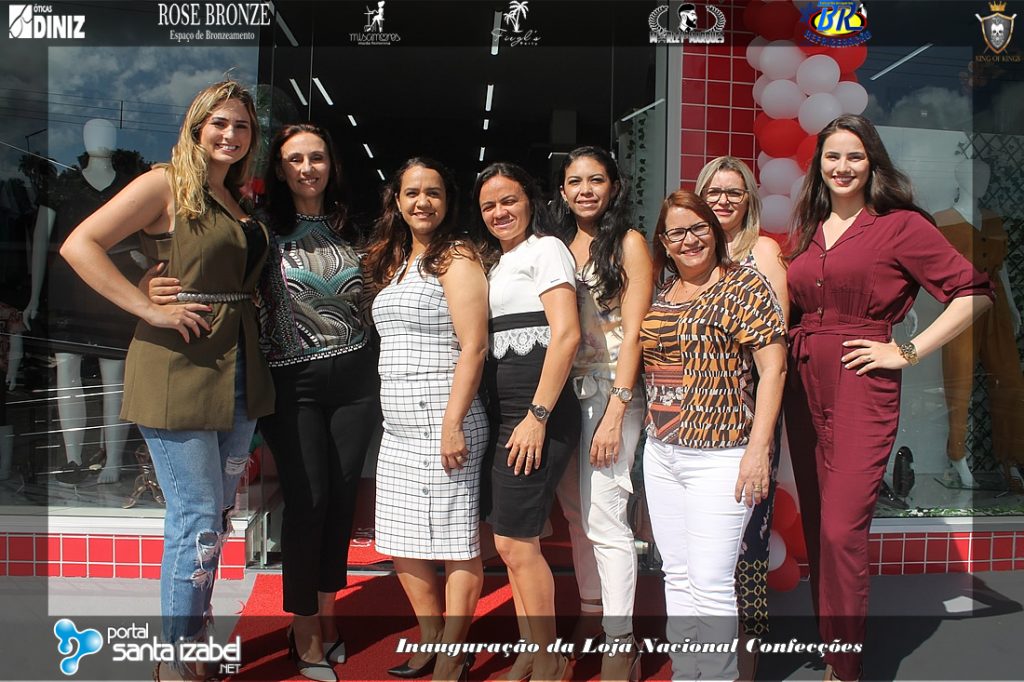 Inauguração da Loja Nacional Confecções