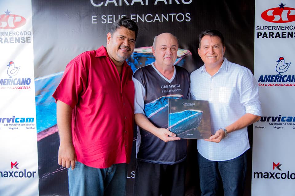 Lançamento do livro “Caraparu e Seus Encantos”, do fotógrafo paraense Celso Lobo