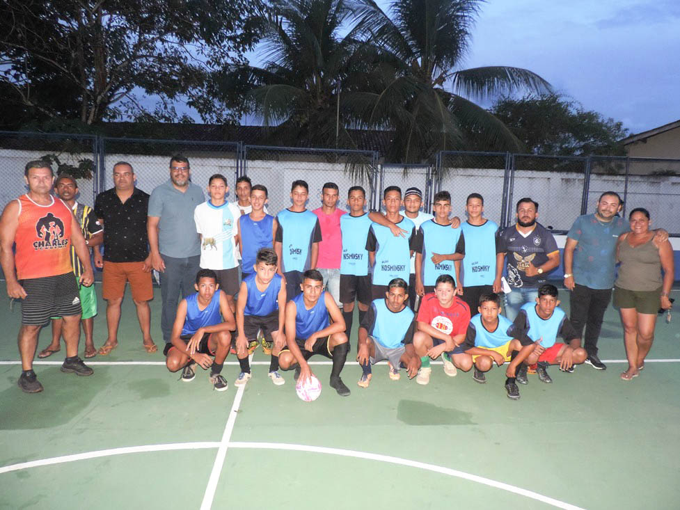 Torneio de futsal em comemoração a sua revitalização da Quadra Tancredo Neves no distrito de Americano