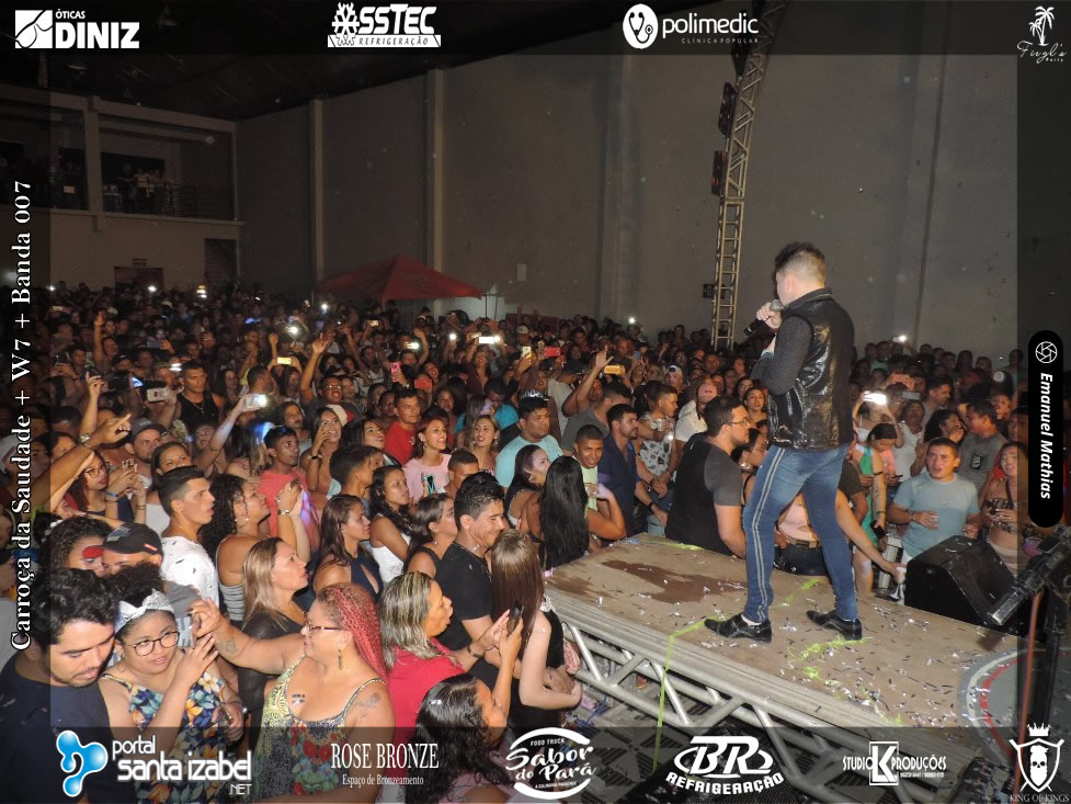 Carroça da Saudade +Banda 007+Banda W7