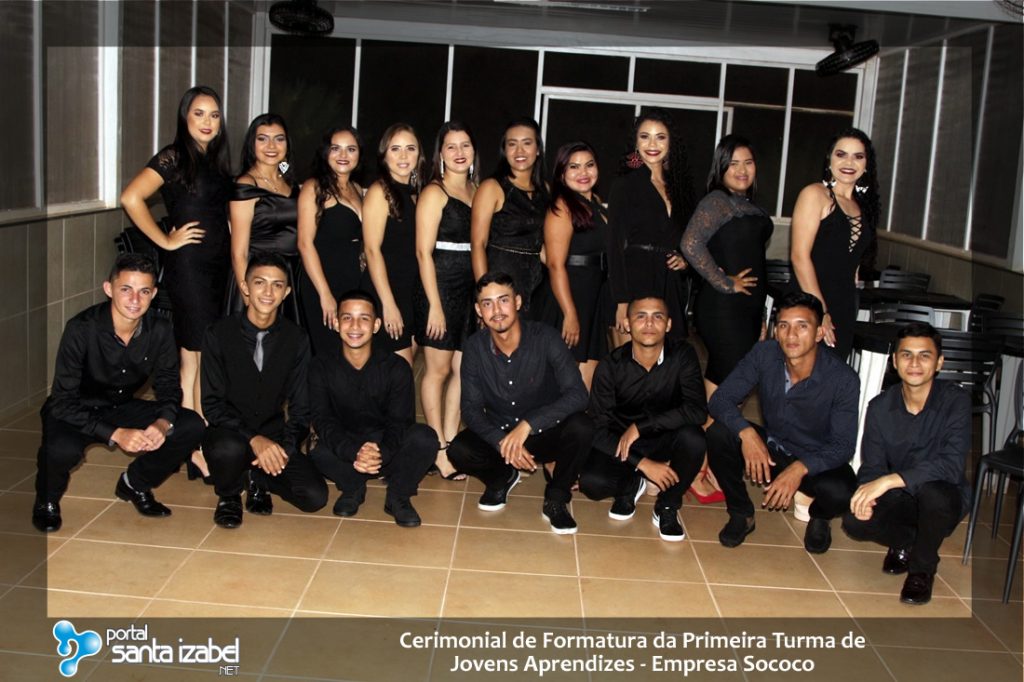 Cerimonial de Formatura da Primeira Turma de Jovens Aprendizes – Empresa Sococo – Parte 02