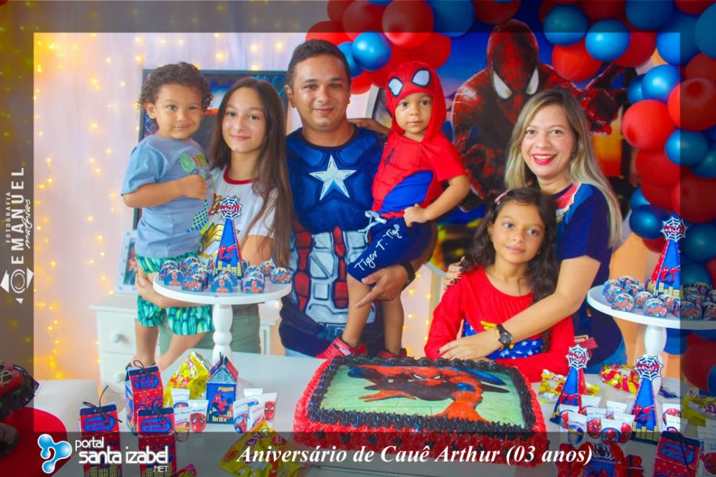 Aniversário de Cauê Arthur (03 anos) – Parte I