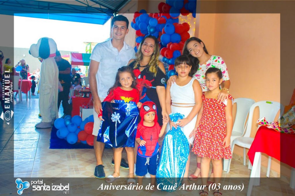Aniversário de Cauê Arthur (03 anos) – Parte II