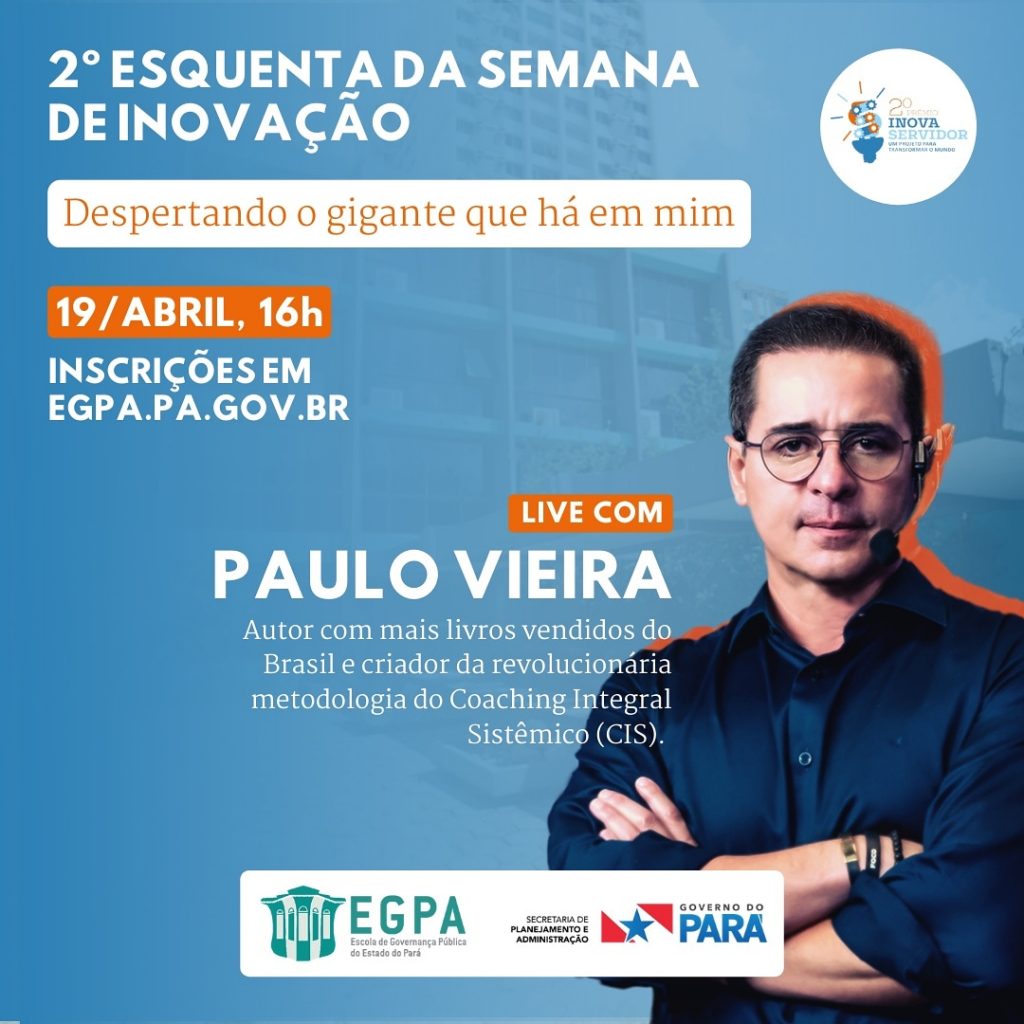 EGPA abre inscrições para evento de inovação voltado para os servidores públicos do Estado