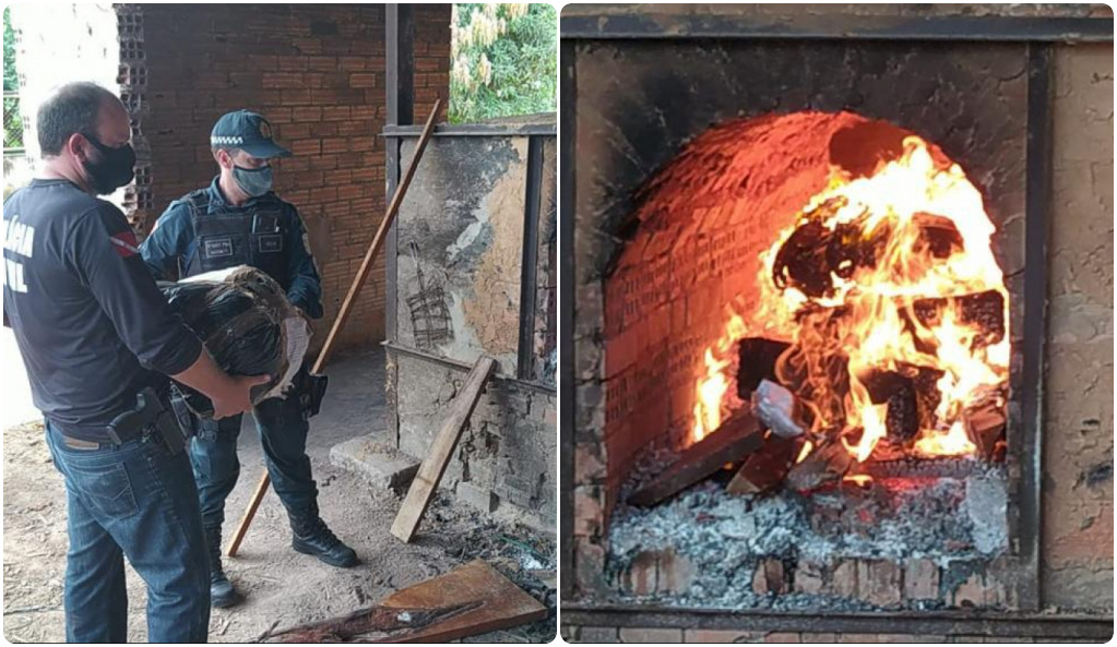 Drogas são incineradas pela Polícia Civil de Santa Izabel do Pará