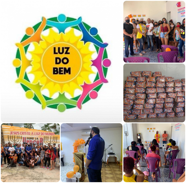 Ação Social da ONG Luz do Bem com palestra sobre a exploração e o abuso sexual de crianças e adolescentes em alusão á campanha do “Maio Laranja”