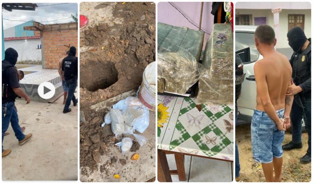 Membros de facções criminosas são presos em Santa Izabel do Pará