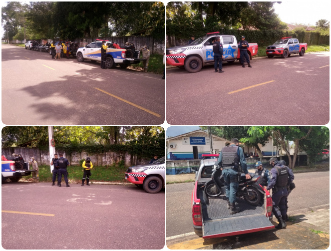 Policia Militar em conjunto com Guarda Municipal, Agentes de Trânsito do Município e DETRAN realizam mais uma ação em apoio a Operação Kadron