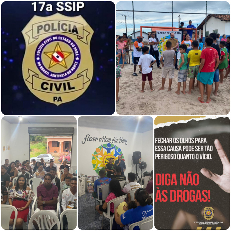 Polícia Civil de Santa Izabel está com Ação de prevenção contra Drogas