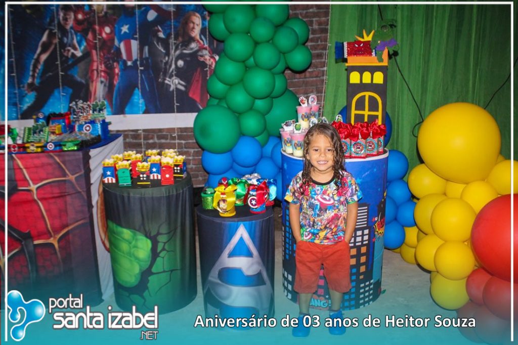 Aniversário de 03 anos de Heitor Souza – Parte 01