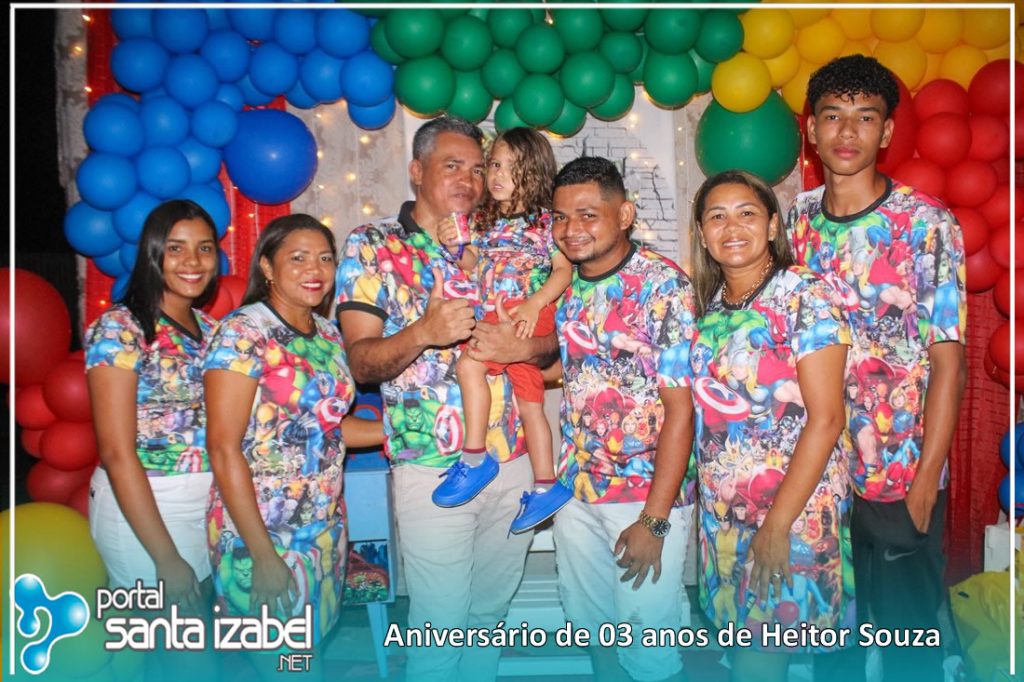 Aniversário de 03 anos de Heitor Souza – Parte 02