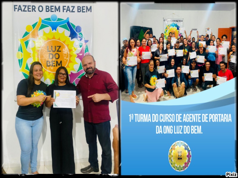 ONG Luz do Bem promove Curso de Agente de Portaria