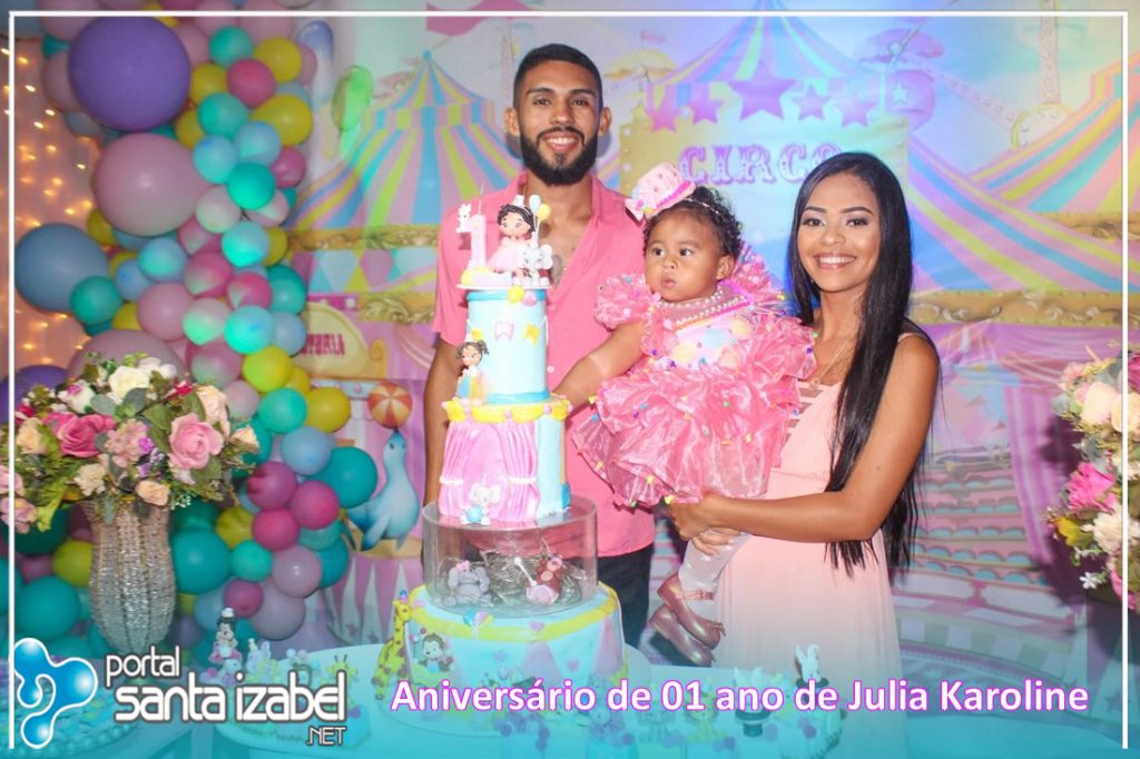 Aniversário de 01 ano de Julia Karoline – Parte 02