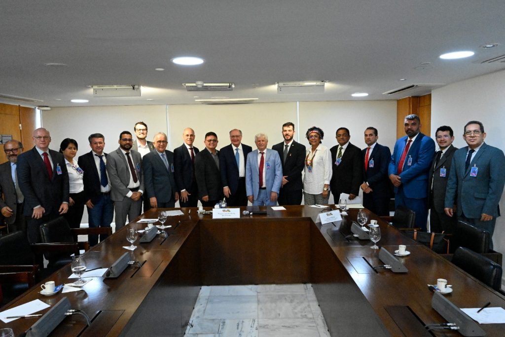 Geraldo Alckmin recebe comitiva paraense em Brasília