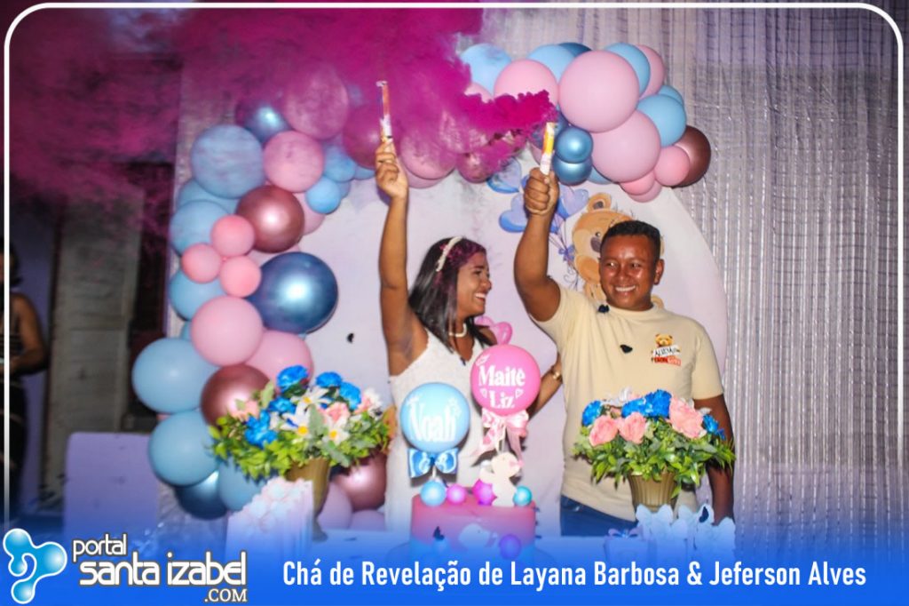 Chá de Revelação de Layana Barbosa & Jeferson Alves