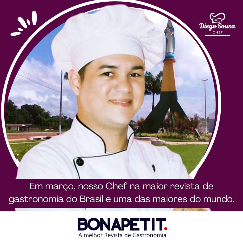 Chef Izabelense volta a figurar no cenário nacional da gastronomia
