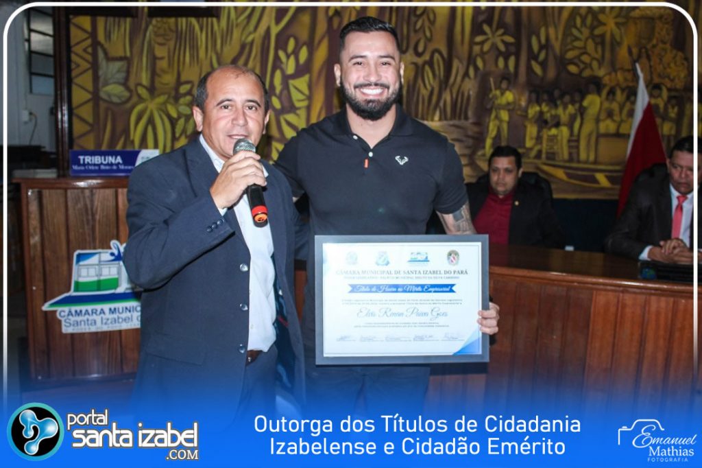 Câmara Municipal de Santa Izabel do Pará Realiza Solenidade de Outorga de Títulos de Cidadania e Cidadão Emérito